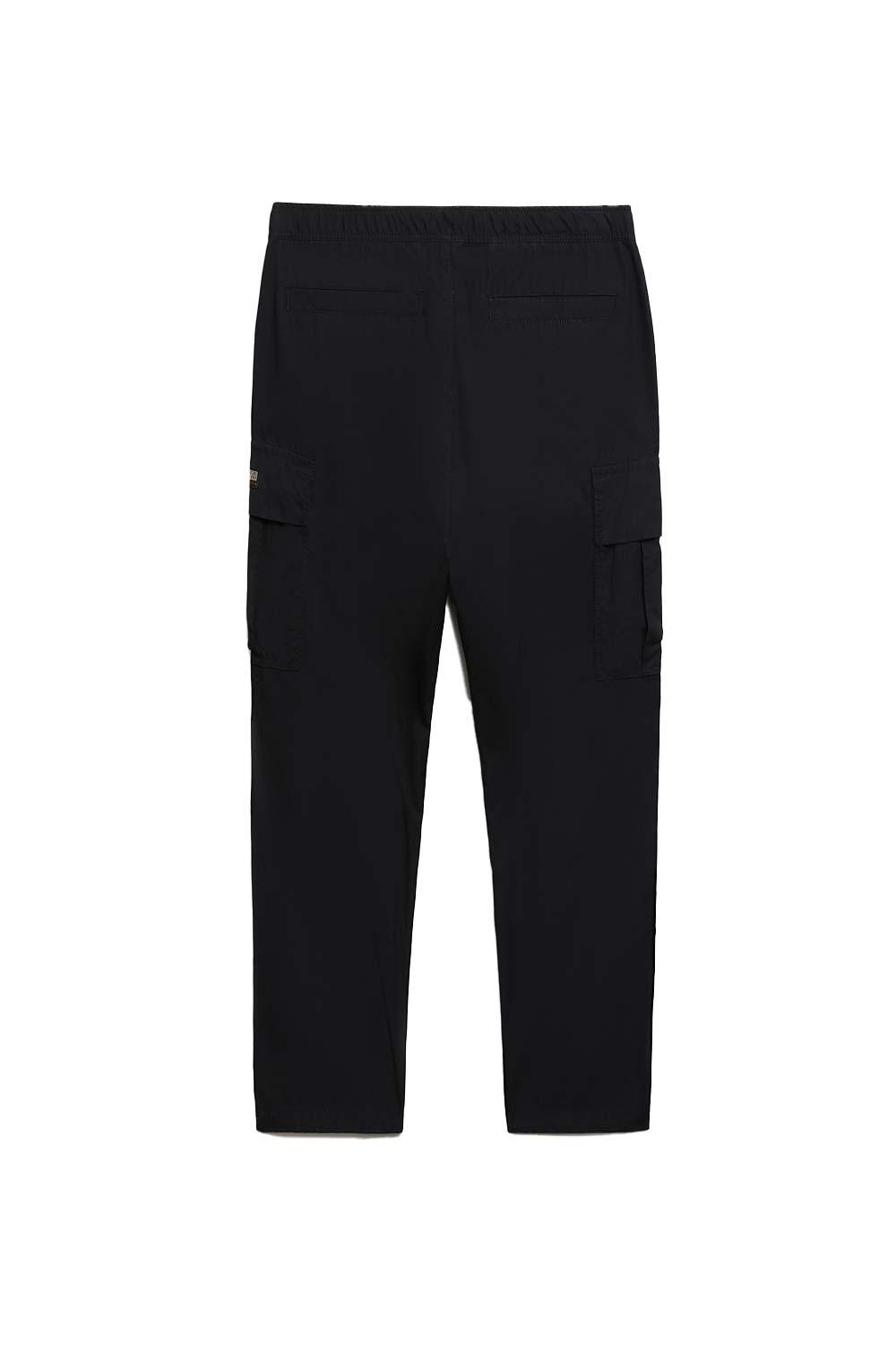 Napapijri-M-Dru Pant Black 041-Pantolon-2-roqelvaxirum.shop