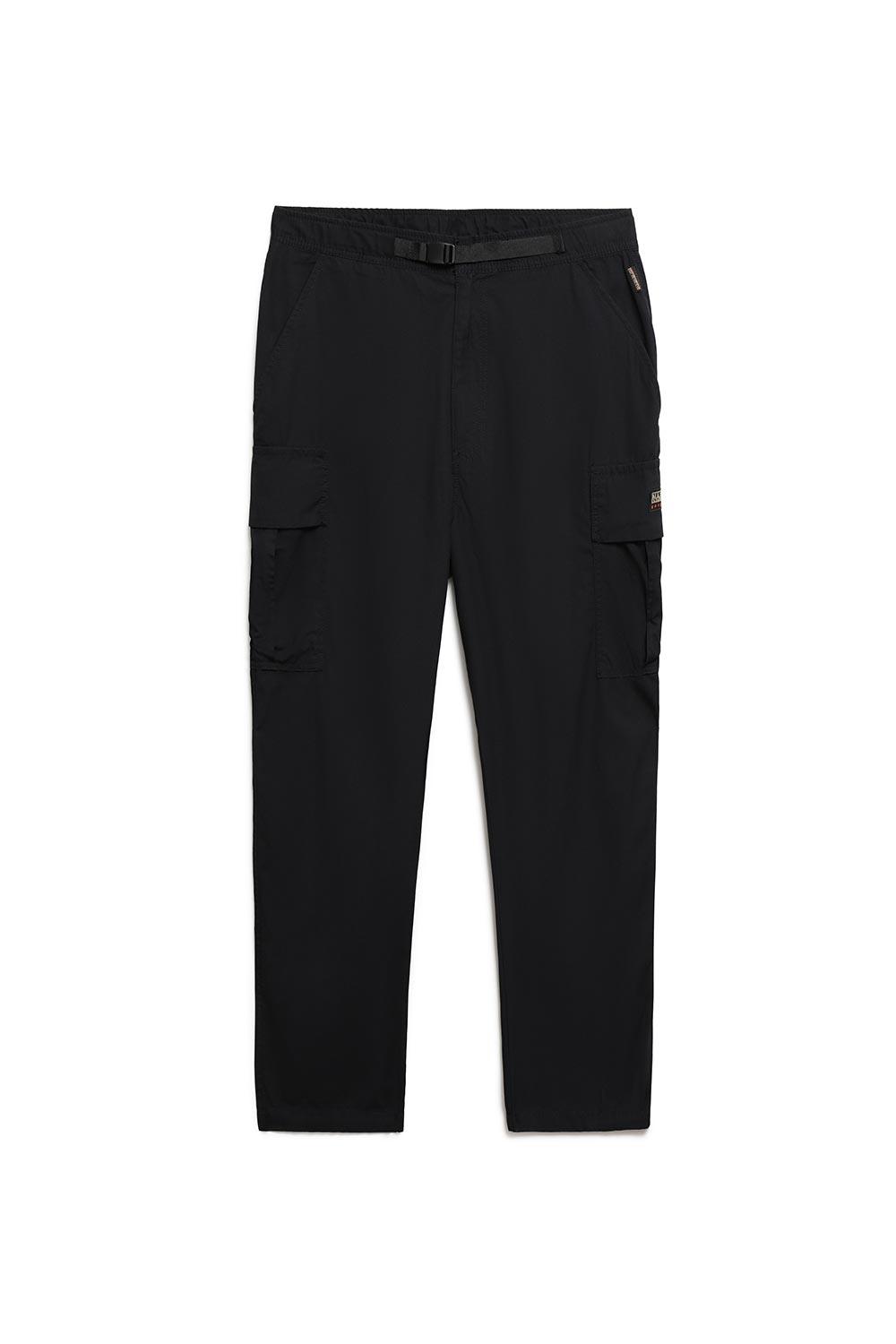 Napapijri-M-Dru Pant Black 041-Pantolon-3-roqelvaxirum.shop