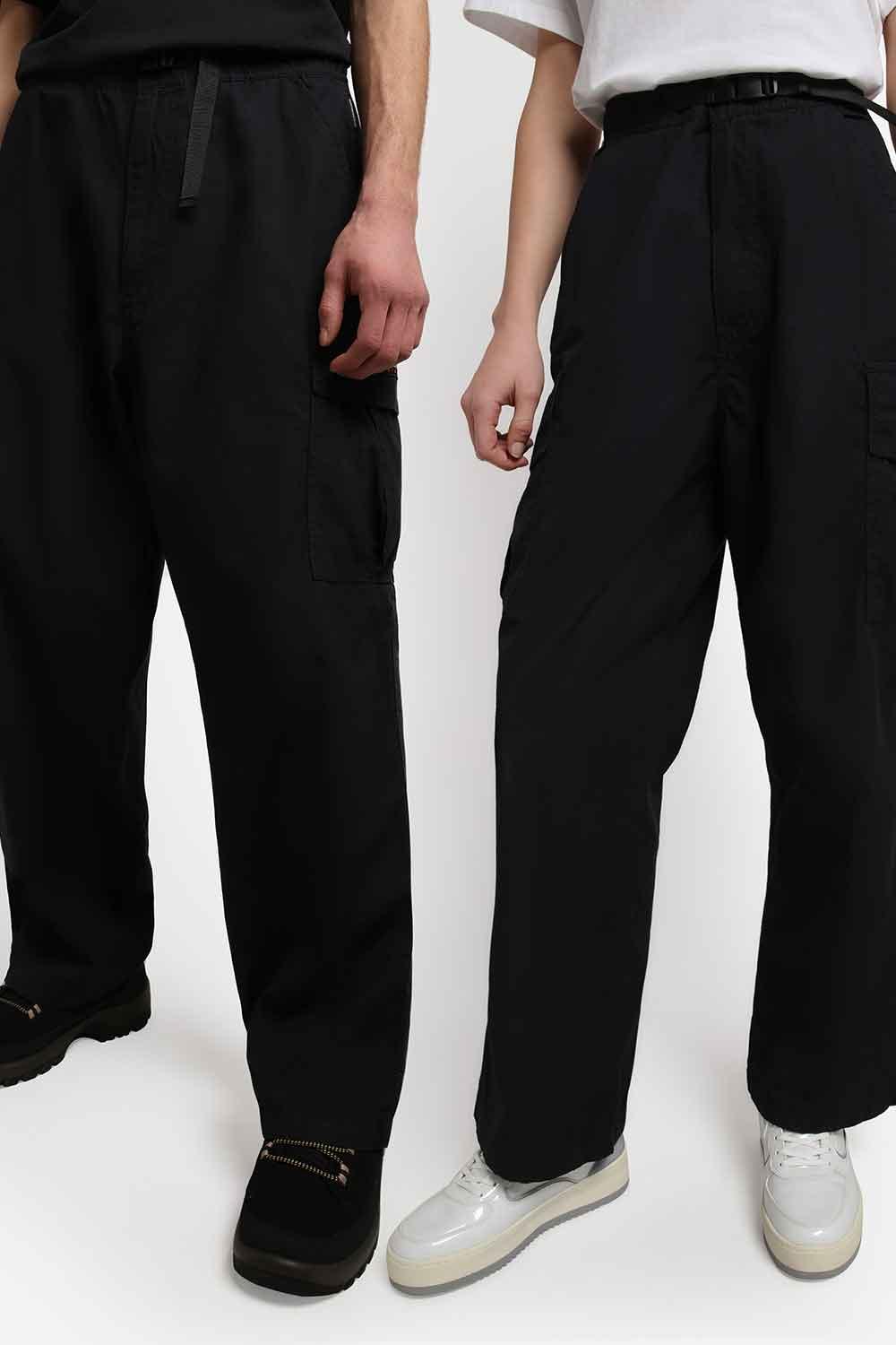 Napapijri-M-Dru Pant Black 041-Pantolon-9-roqelvaxirum.shop