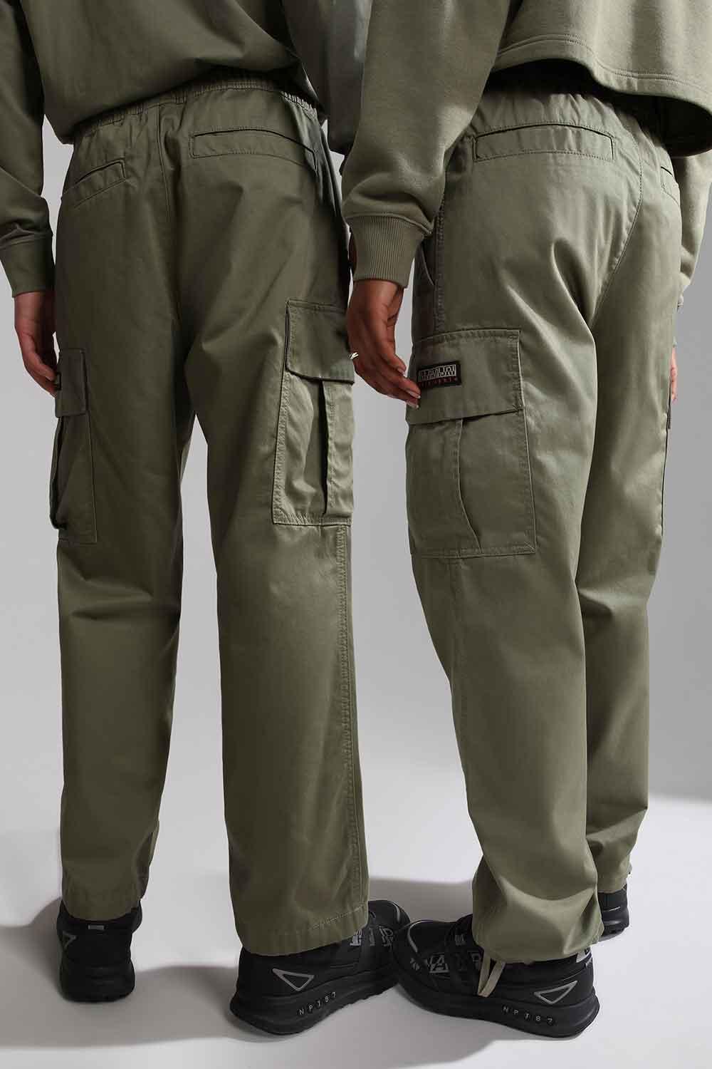 Napapijri-M-Dru Pant Green Lichen-Pantolon-5-roqelvaxirum.shop