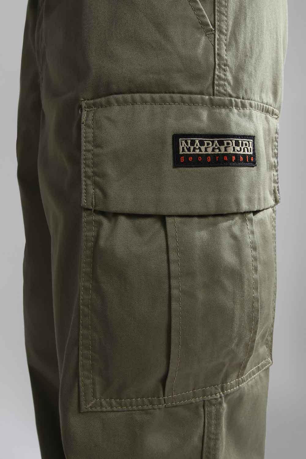 Napapijri-M-Dru Pant Green Lichen-Pantolon-7-roqelvaxirum.shop