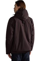 Napapijri-Rainforest Pocket 2 Brown Ebony-Yağmurluk-2-roqelvaxirum.shop