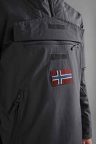 Napapijri-Rainforest Pocket 2 Dark Grey Solid-Yağmurluk-6-roqelvaxirum.shop