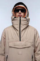 Napapijri-Rainforest Tech Beige Rocky-Yağmurluk-2-roqelvaxirum.shop