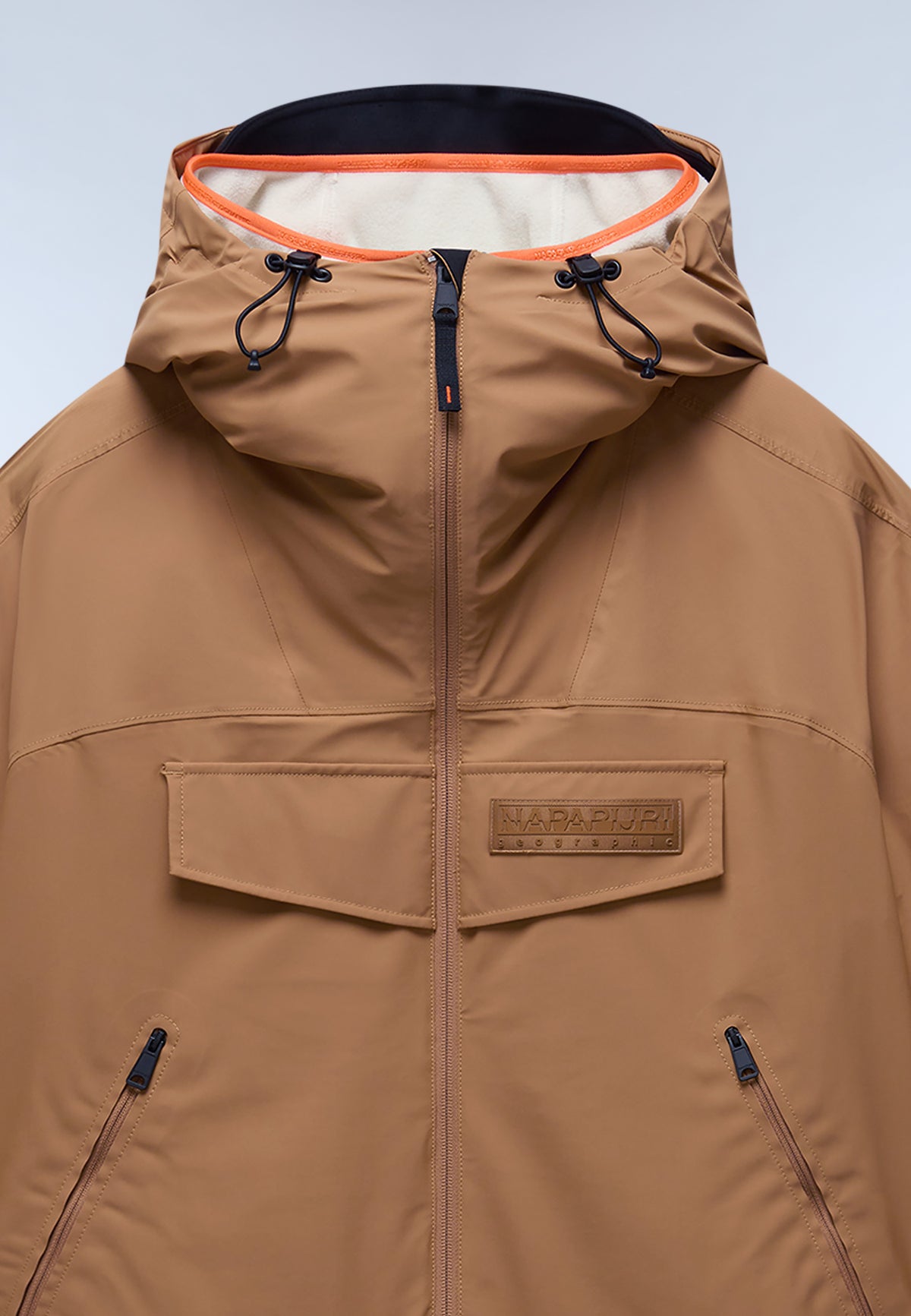 Napapijri-Rainforest Tech W Brown Tobacco-Yağmurluk-10-roqelvaxirum.shop