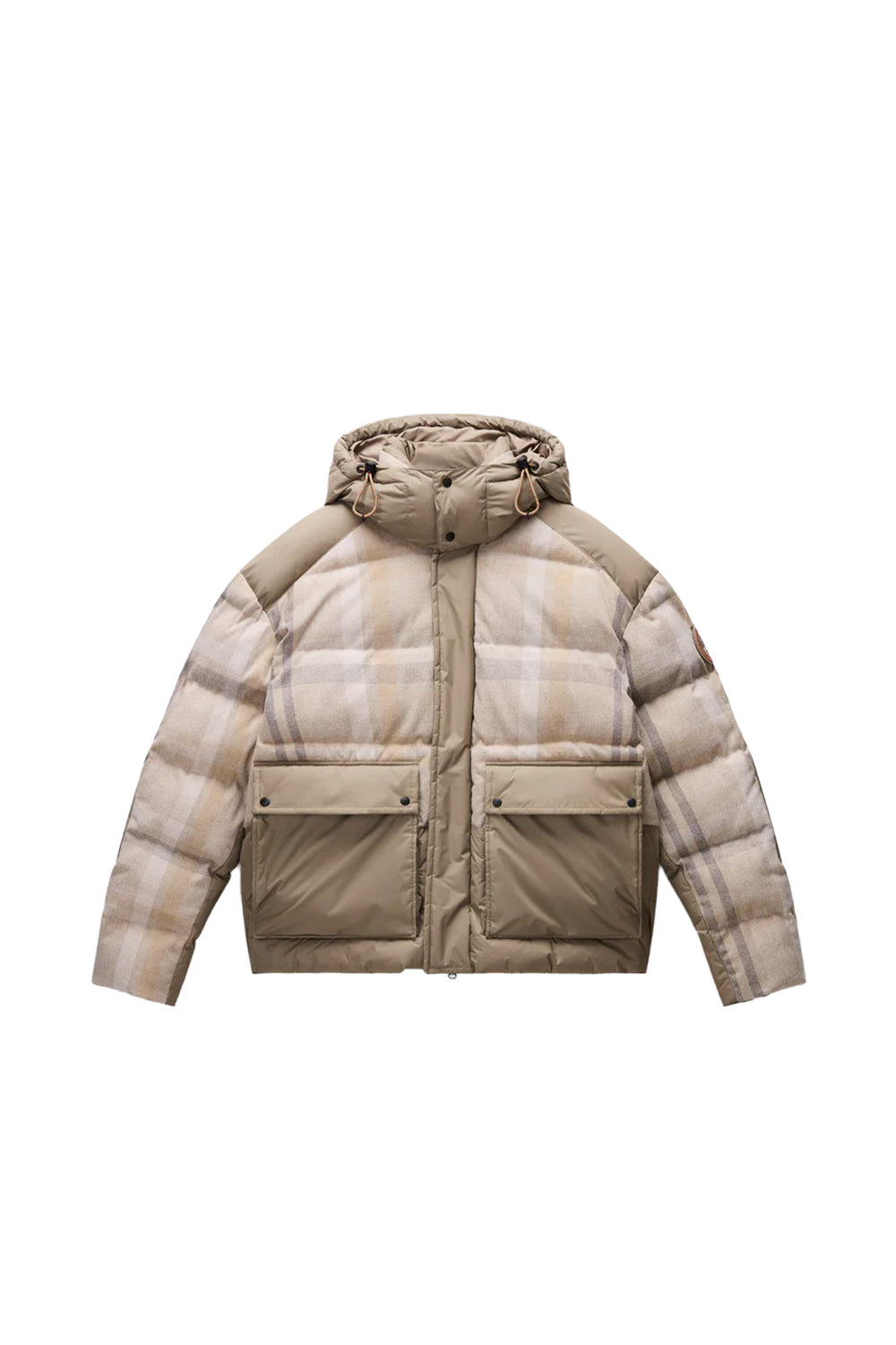 Napapijri-Napapijri ThermoFibre® Tires Puffer CORDURA® Jacket Yeşil Erkek Mont-Mont-1-roqelvaxirum.shop