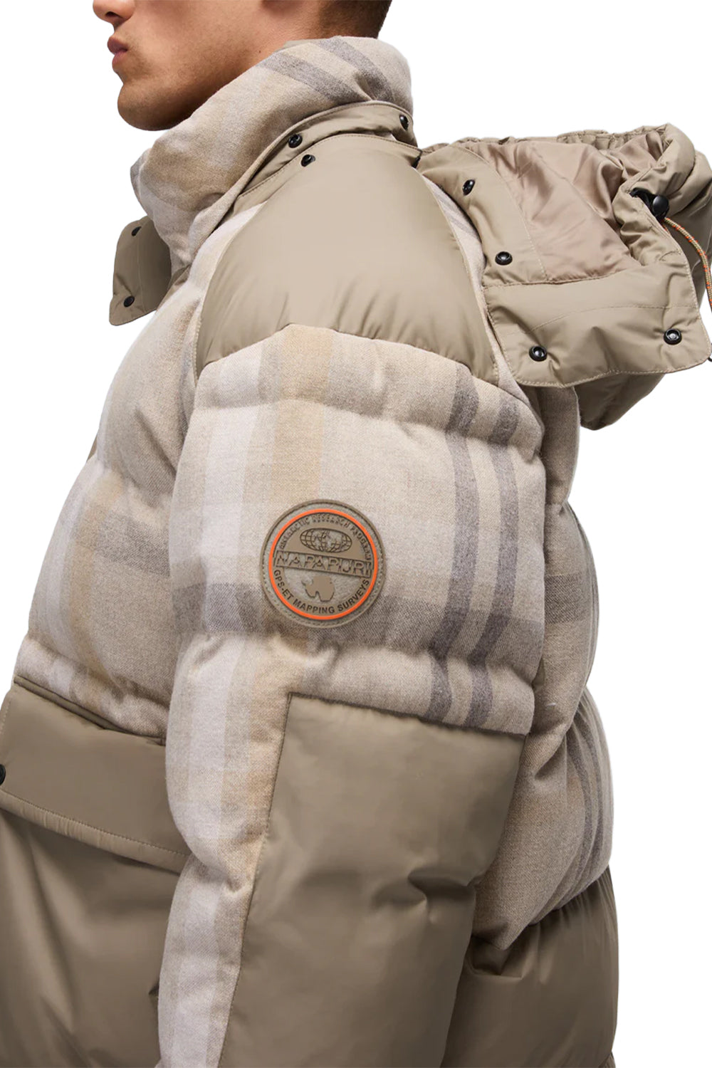 Napapijri-Napapijri ThermoFibre® Tires Puffer CORDURA® Jacket Yeşil Erkek Mont-Mont-9-roqelvaxirum.shop