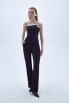 Nazlı Ceren-Arced Düz Kesim Pantolon-Pantolon-1-roqelvaxirum.shop