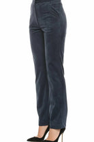 Nazlı Ceren-Bicolle Kadife Pantolon Navy Blue-Pantolon-3-roqelvaxirum.shop