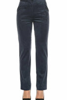Nazlı Ceren-Bicolle Kadife Pantolon Navy Blue-Pantolon-5-roqelvaxirum.shop