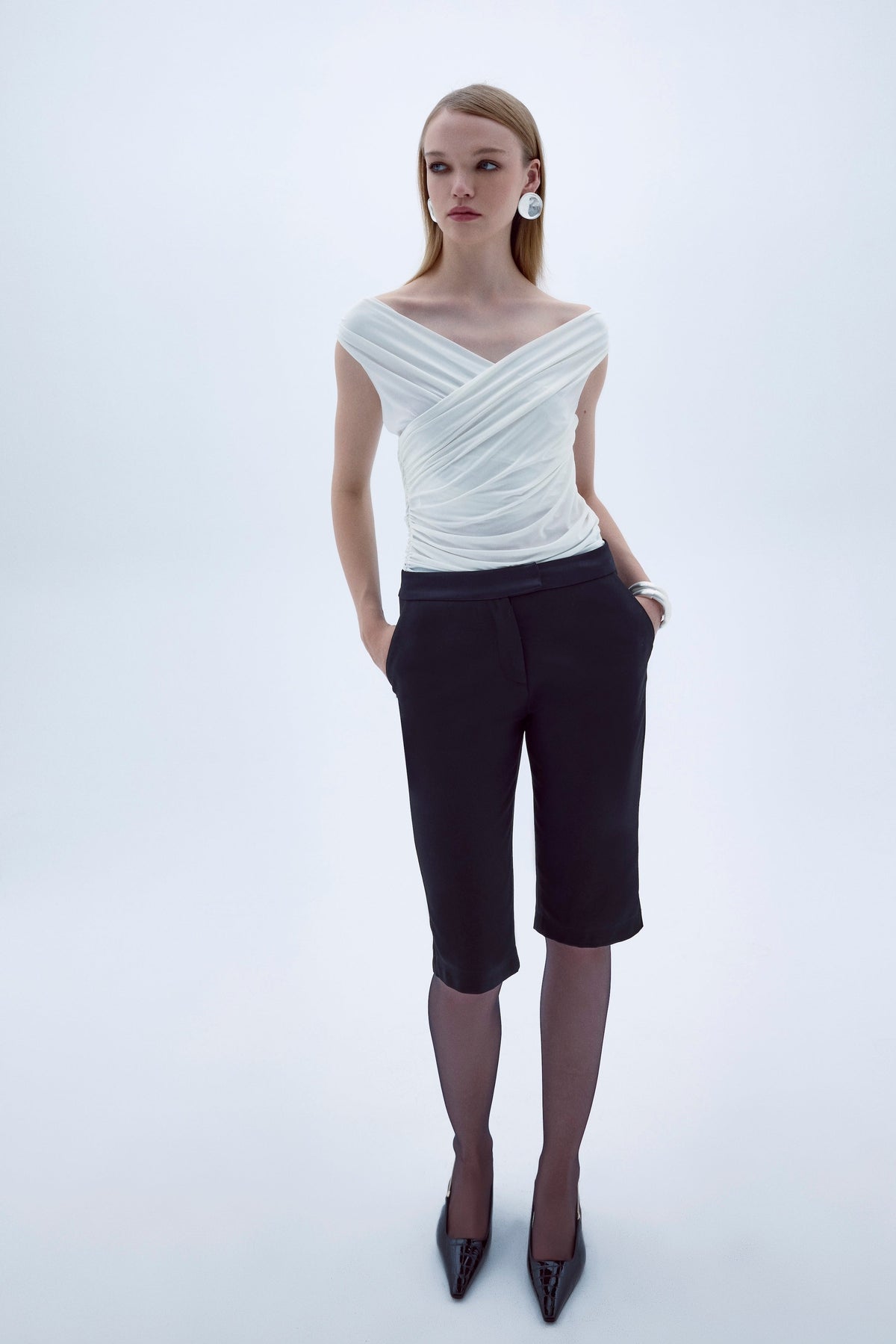 Nazlı Ceren-Cheri Jarse Bluz Beyaz-Blouse-3-roqelvaxirum.shop