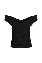 Nazlı Ceren-Cheri Jarse Bluz Siyah-T-Shirts-11-roqelvaxirum.shop