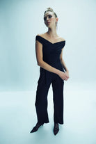Nazlı Ceren-Cheri Jarse Bluz Siyah-T-Shirts-8-roqelvaxirum.shop
