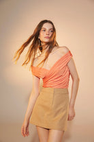 Nazlı Ceren-Cheri Jarse Bluz Tangerine-Top-1-roqelvaxirum.shop