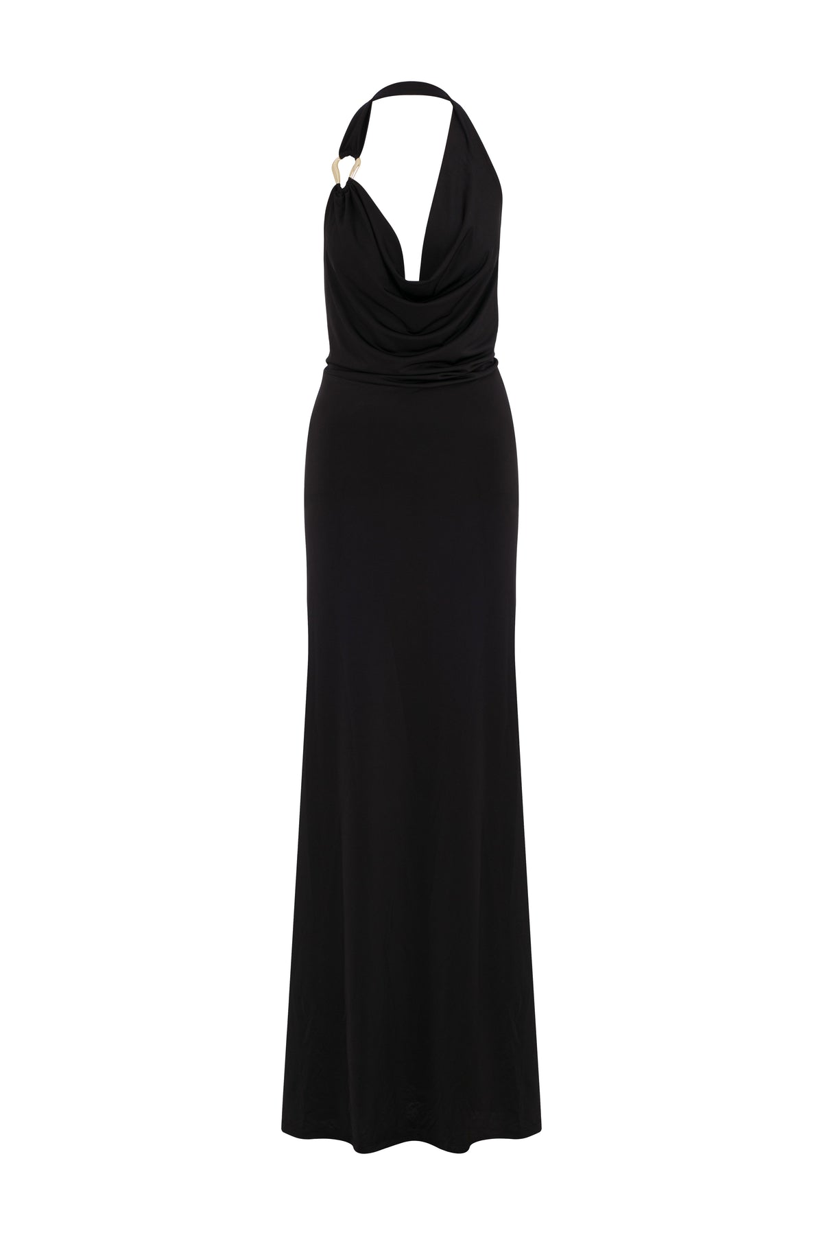 Nazlı Ceren-Dakota Uzun Jarse Elbise Siyah-Elbise-4-roqelvaxirum.shop