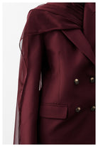 Nazlı Ceren-Elodie Blazer Bordo-Ceket-5-roqelvaxirum.shop