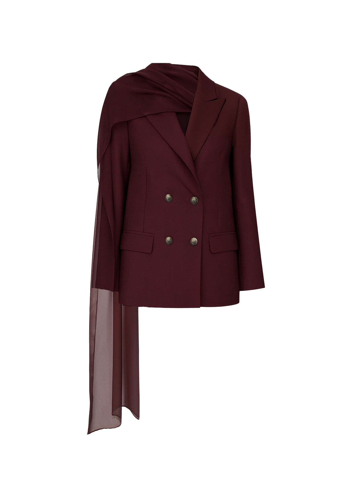 Nazlı Ceren-Elodie Blazer Bordo-Ceket-6-roqelvaxirum.shop