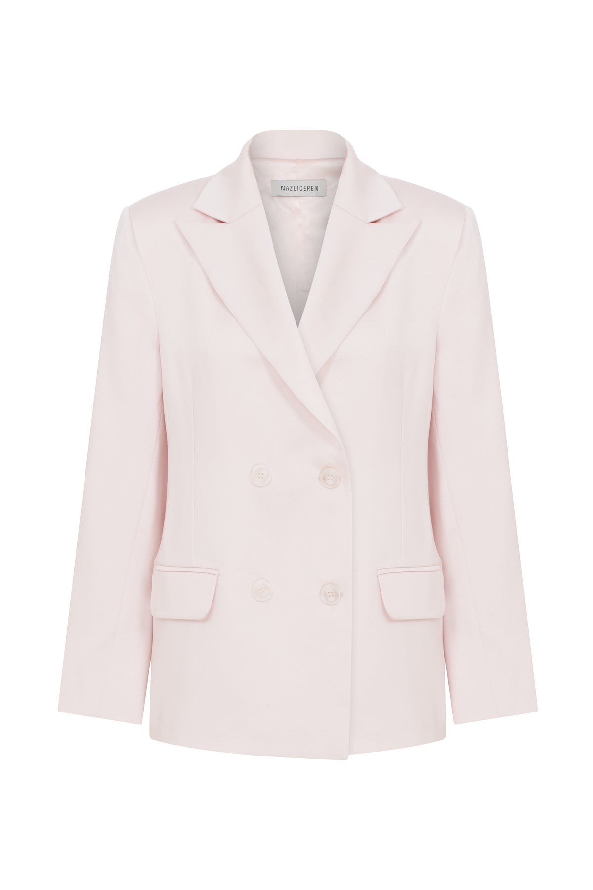 Nazlı Ceren-Elodie Blazer Pembe-Ceket-4-roqelvaxirum.shop