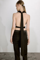 Nazlı Ceren-Ines Jarse Bluz Siyah-Büstiyer-5-roqelvaxirum.shop