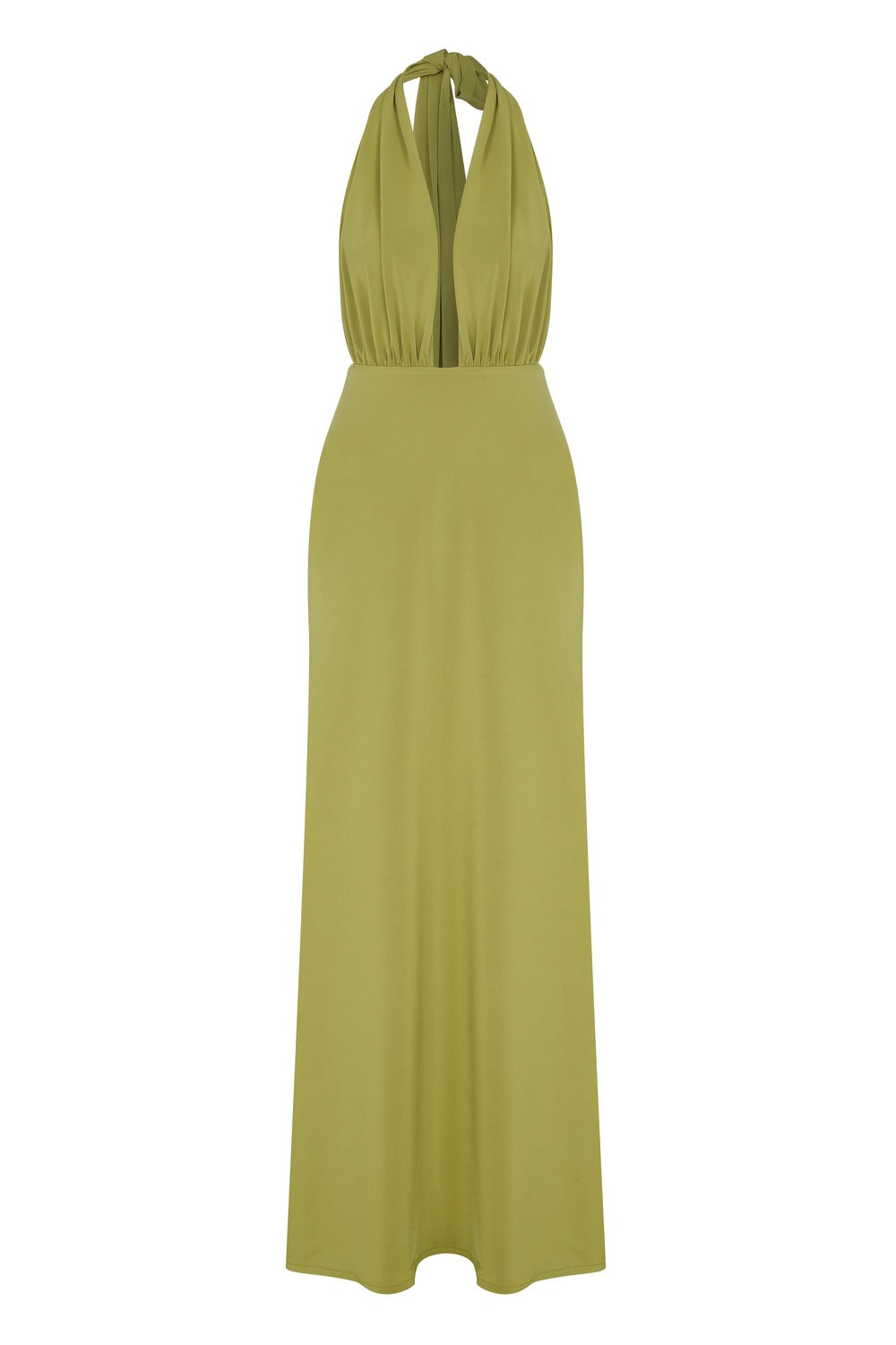 Nazlı Ceren-Ines Jarse Elbise Green Glow-Elbise-1-roqelvaxirum.shop