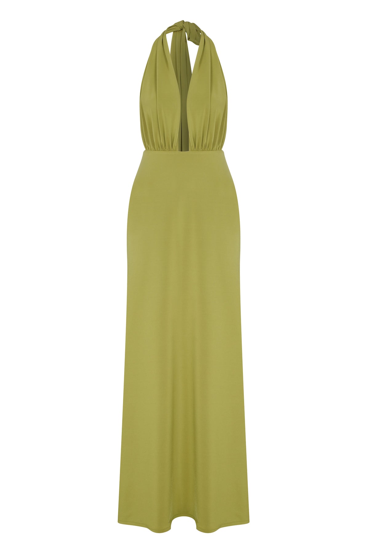 Nazlı Ceren-Ines Jarse Elbise Green Glow-Elbise-1-roqelvaxirum.shop