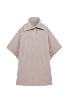 Nazlı Ceren-Jarine Yün Karışımlı Panço-Panço-1-roqelvaxirum.shop