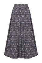 Nazlı Ceren-June Koton Midi Etek Brown-Etek-1-roqelvaxirum.shop