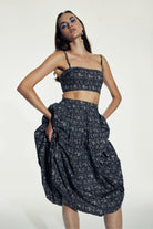 Nazlı Ceren-June Koton Midi Etek Brown-Etek-5-roqelvaxirum.shop