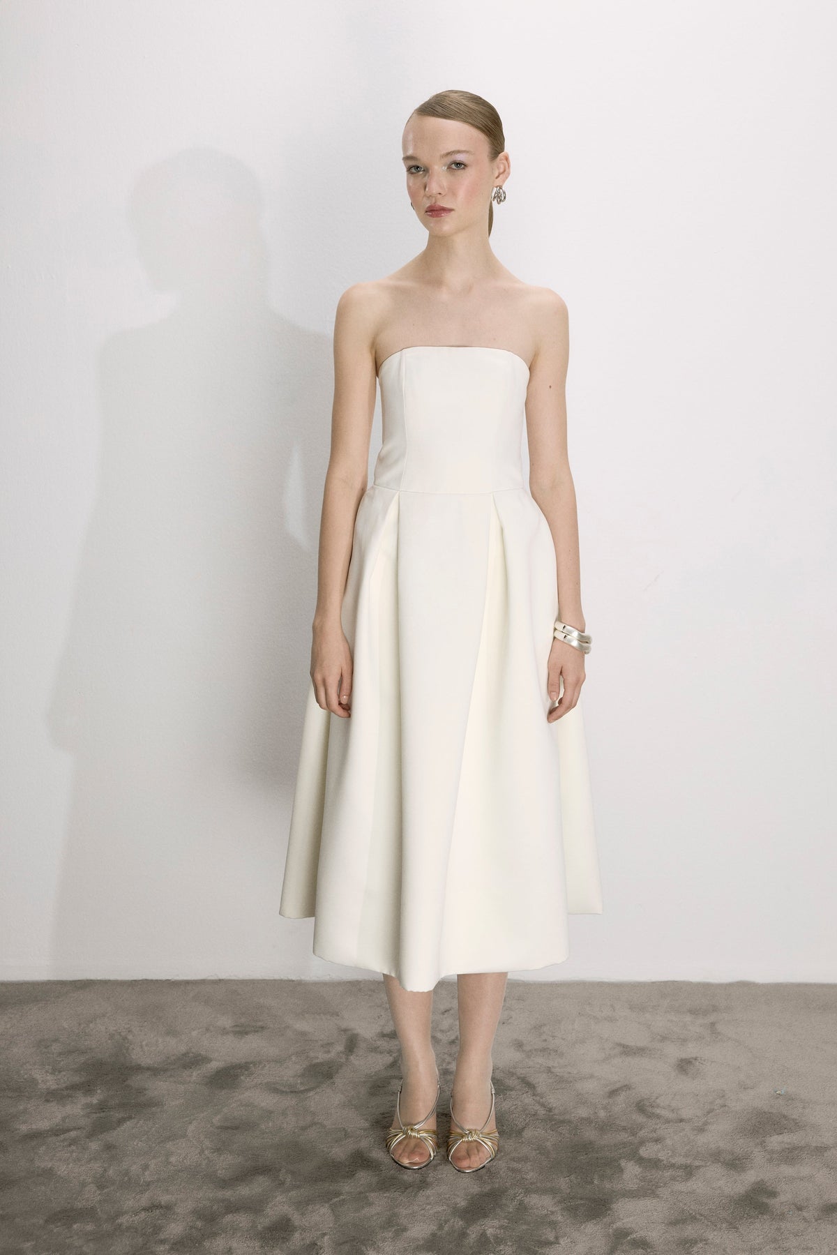 Nazlı Ceren-Lola Midi Elbise Beyaz-Elbise-1-roqelvaxirum.shop