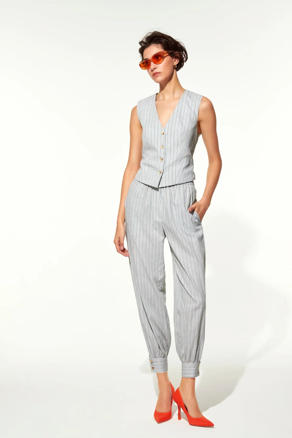 Nazlı Ceren-Maith Koton Pantolon-Pantolon-3-roqelvaxirum.shop