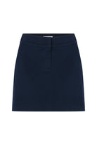 Nazlı Ceren-Marde Koton Mini Etek Deep Cobalt-Etek-1-roqelvaxirum.shop