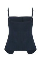 Nazlı Ceren-Marona Keten Top Dark Navy-Top-2-roqelvaxirum.shop