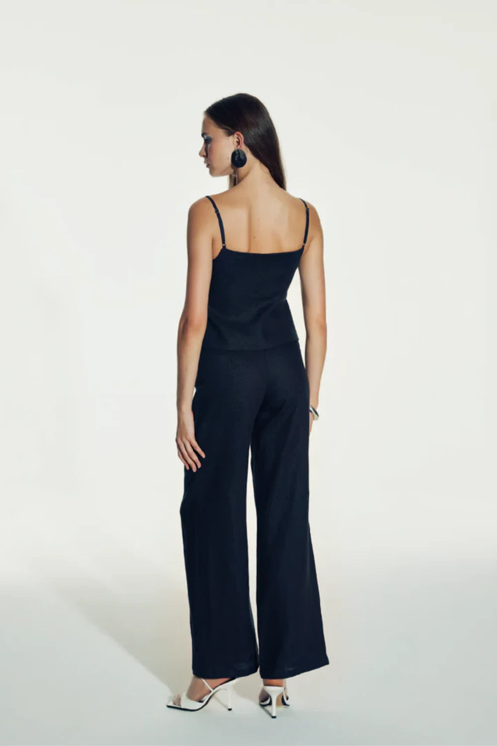 Nazlı Ceren-Marona Keten Top Dark Navy-Top-7-roqelvaxirum.shop