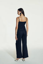 Nazlı Ceren-Marona Keten Top Dark Navy-Top-7-roqelvaxirum.shop