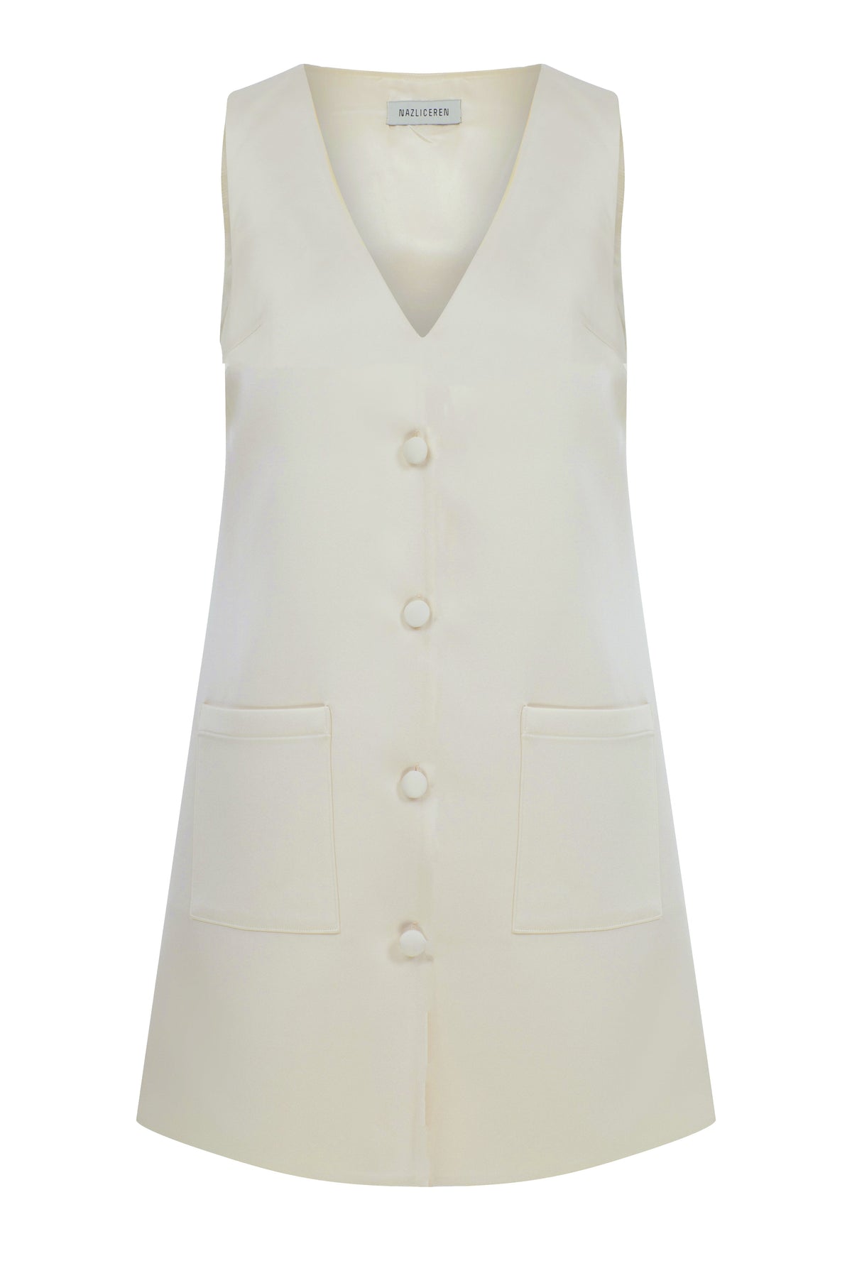 Nazlı Ceren-Odessa Mini Elbise Beyaz-Dresses-4-roqelvaxirum.shop