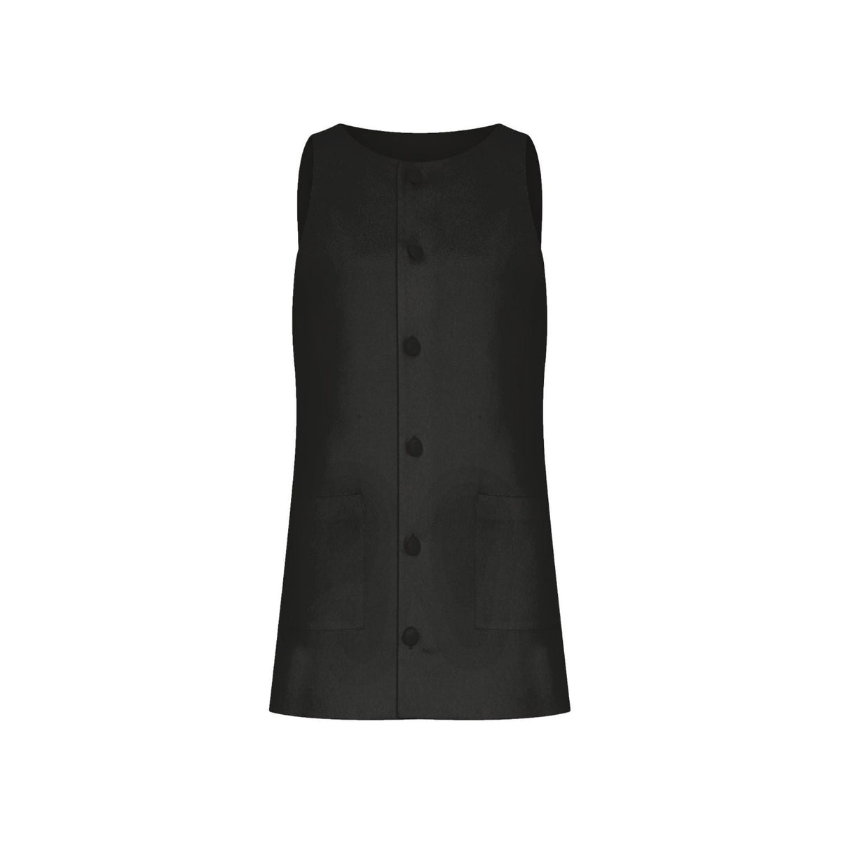 Nazlı Ceren-Odette Krep Mini Elbise Black-Elbise-1-roqelvaxirum.shop