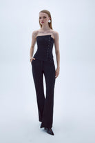 Nazlı Ceren-Odyle Koton Büstiyer Siyah-Büstiyer-1-roqelvaxirum.shop