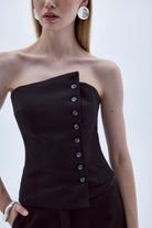 Nazlı Ceren-Odyle Koton Büstiyer Siyah-Büstiyer-2-roqelvaxirum.shop