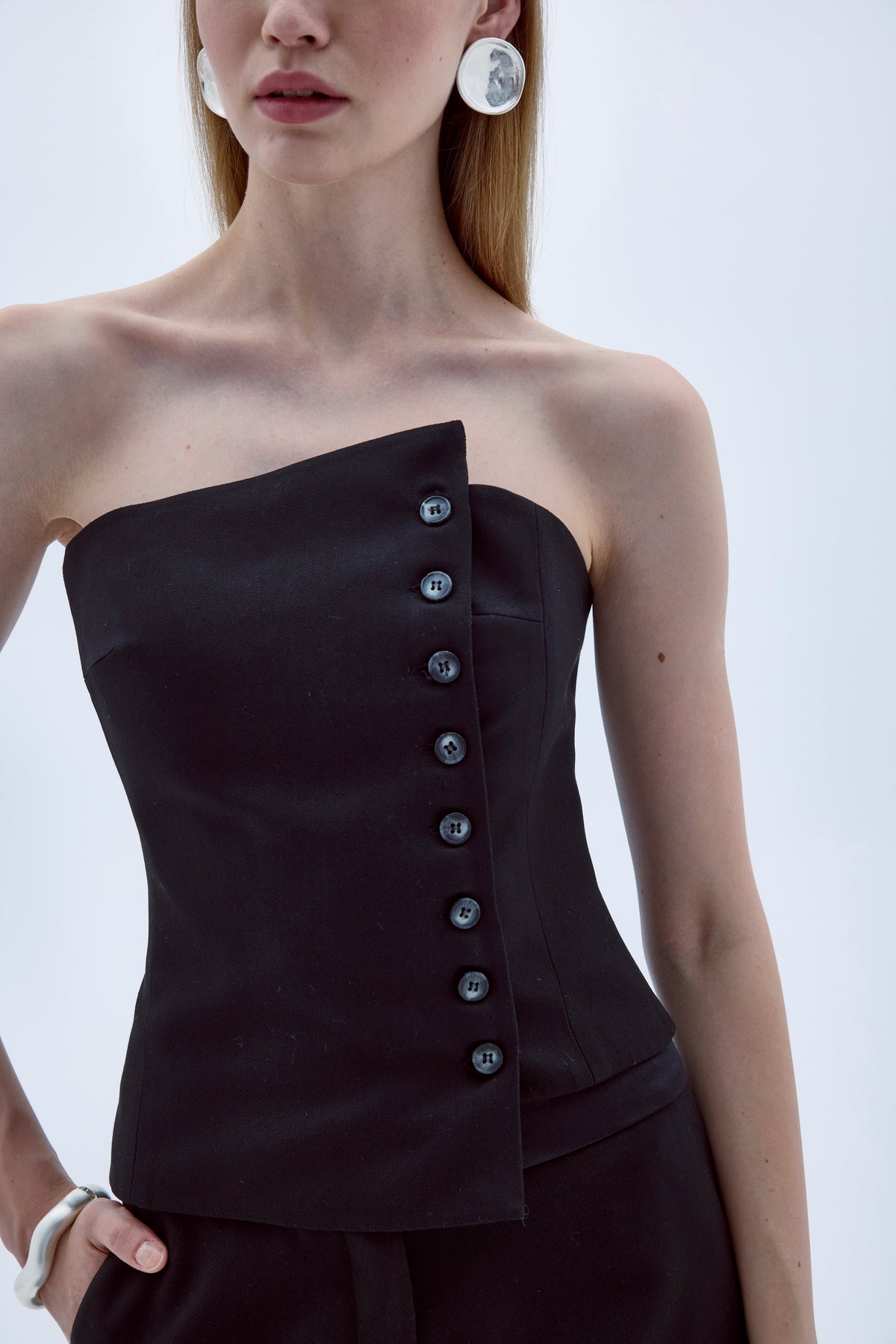Nazlı Ceren-Odyle Koton Büstiyer Siyah-Büstiyer-2-roqelvaxirum.shop