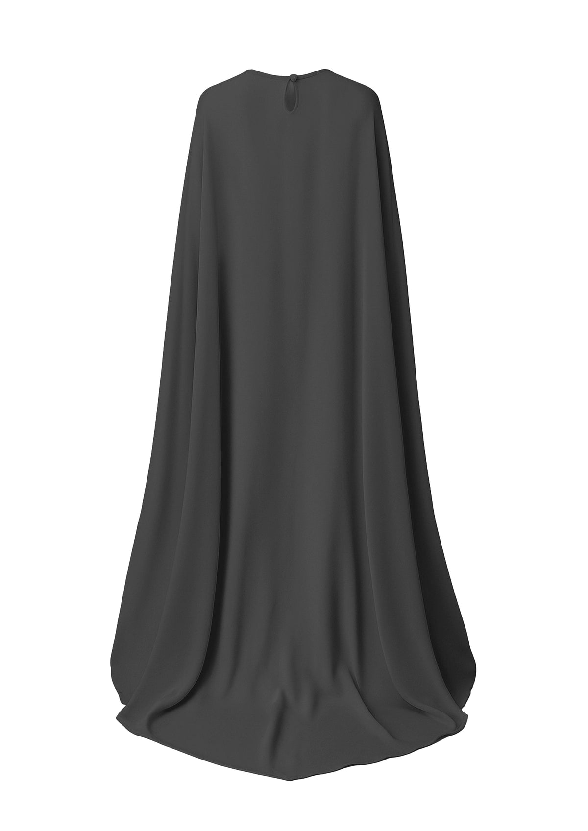 Nazlı Ceren-Reya şifon Pelerin Siyah-Pelerin-5-roqelvaxirum.shop