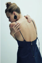 Nazlı Ceren-Riley Midi Elbise Midnight Blue-Elbise-3-roqelvaxirum.shop