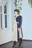 Nazlı Ceren-Sava Asymmetric Hem Midi Dress-Elbise-2-roqelvaxirum.shop