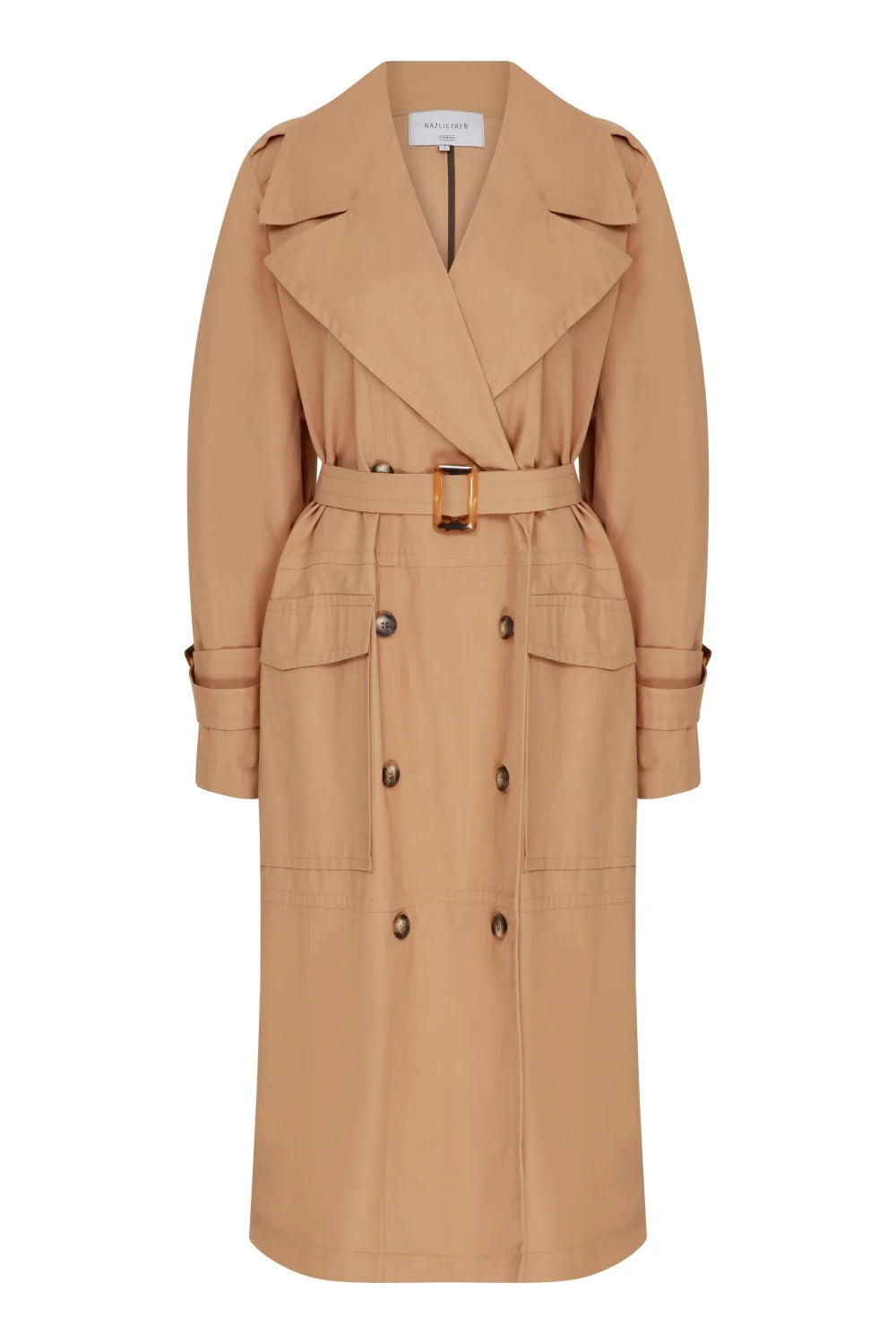 Nazlı Ceren-Shelly Koton Trençkot-Trençkot-1-roqelvaxirum.shop