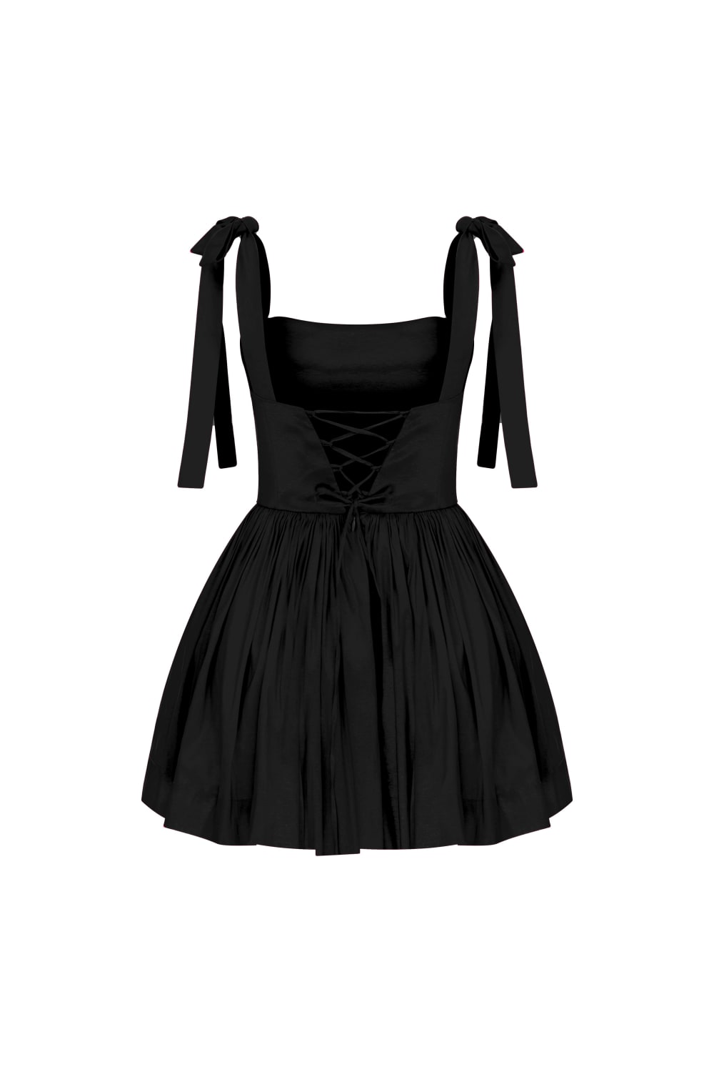 Nazlı Ceren-Sibby Mini Elbise Noire-Elbise-2-roqelvaxirum.shop