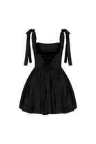Nazlı Ceren-Sibby Mini Elbise Noire-Elbise-2-roqelvaxirum.shop