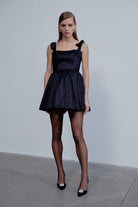 Nazlı Ceren-Sibby Mini Elbise Noire-Elbise-3-roqelvaxirum.shop
