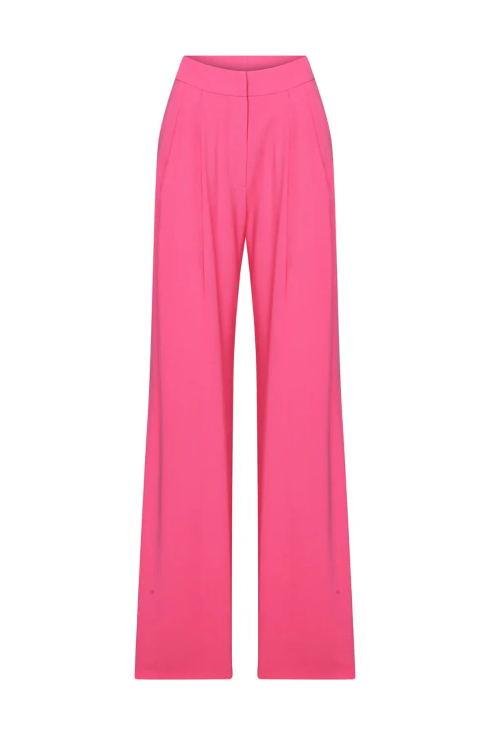Nazlı Ceren-Tina Wide Leg Pantolon Bubble Gum Pink-Kumaş Pantolon-1-roqelvaxirum.shop