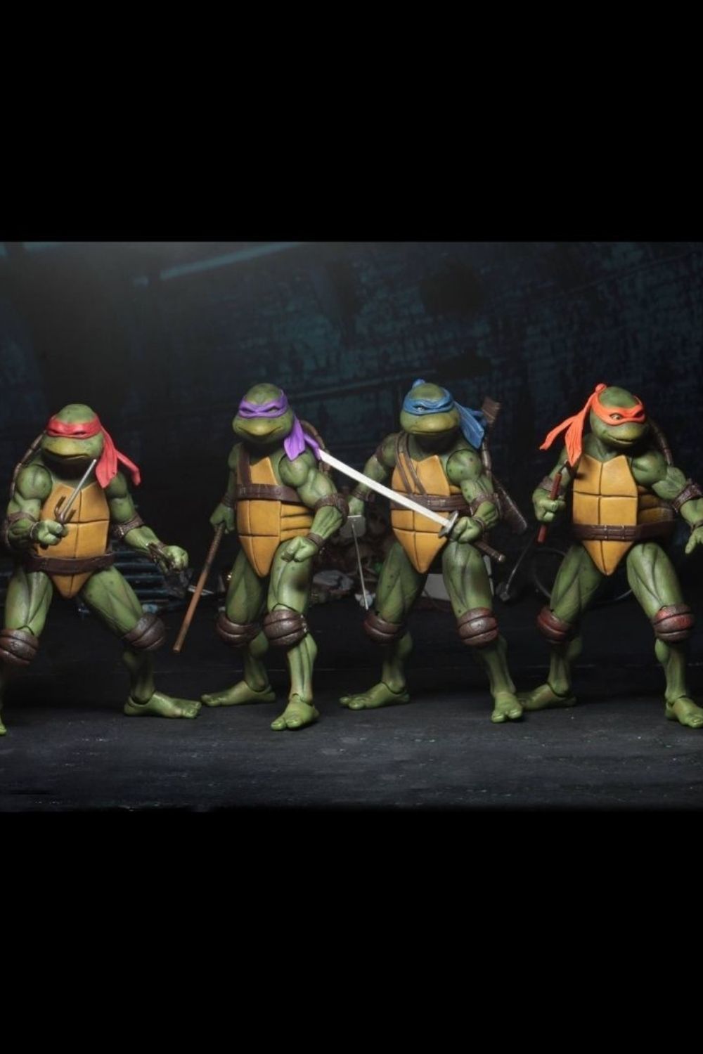 Neca-Teenage Mutant Ninja Turtles 1990 Movie - Donatello Aksiyon Figürü - 7 inch-Figürler-5-roqelvaxirum.shop
