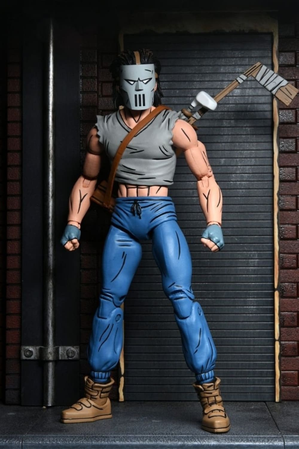 Neca-Teenage Mutant Ninja Turtles - Casey Jones Mirage Comics Aksiyon Figürü-Figürler-7-roqelvaxirum.shop