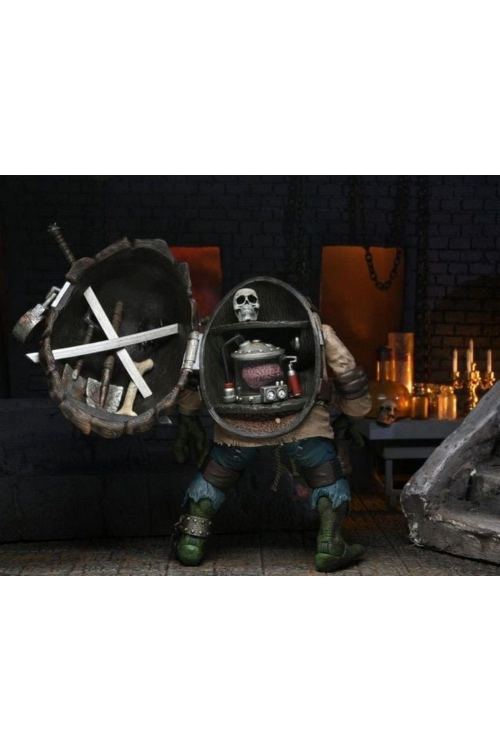 Neca-Universal Monsters x TMNT: Ultimate Leonardo as The Hunchback Aksiyon Figürü-Figürler-8-roqelvaxirum.shop